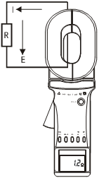 ETCR系列钳形接地电阻仪电阻测量原理图